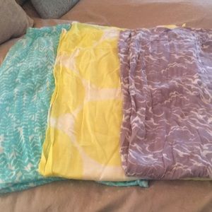 Bundle of 3 Boden fashion scarves.